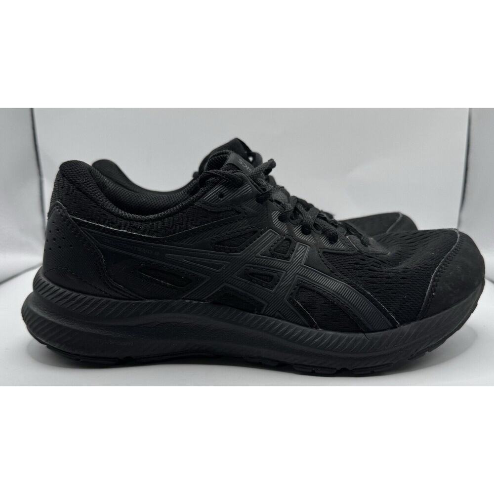 ASICS Gel-Contend 8 Women’s Running Shoes Black Size 6.5 Lightweight